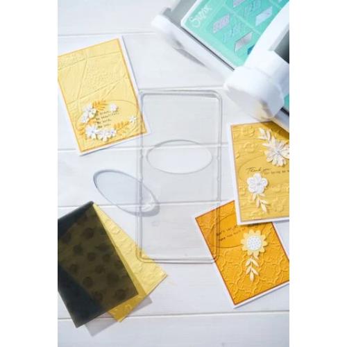 Sizzix Dimensional Diffuser Accessory Oval Plate and Insert by Stacey Park