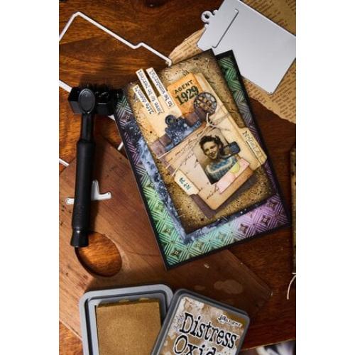 Sizzix Multi Level Textured Impressions Embossing Folder Vault Diamonds by Tim Holtz