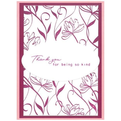 Sizzix A5 Clear Stamps 8PK w/Framelits Die Wall Flower by Stacey Park