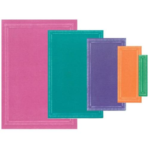 Sizzix Framelits Die by Stacey Park Fanciful Reversed, Renee Deco Rectangles (9pcs) (666846)