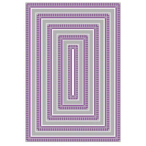 Sizzix Framelits Die by Stacey Park Fanciful Reversed, Renee Deco Rectangles (9pcs) (666846)