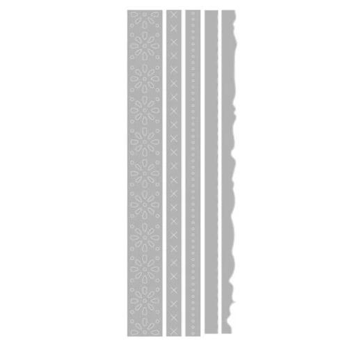 Sizzix Thinlits Die Set Page Edges (5pcs) by Eileen Hull (667067)