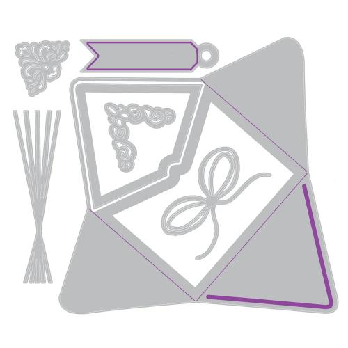 Sizzix Thinlits Die First Class Mail by Vicki Boutin (667197)