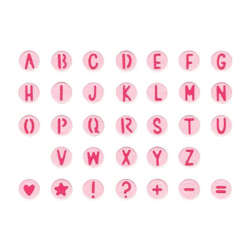 Sizzix Thinlits Die Alphabet Beads by Letters by Shells (667199)