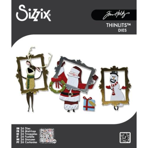 Sizzix Thinlits Die Vault Papercut Christmas by Tim Holtz (667256)