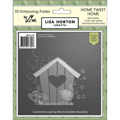 Lisa Horton Home Tweet Home 6x6 with Die