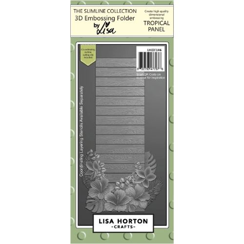 Lisa Horton Tropical Panel Slimline with Die