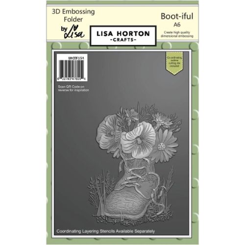 Lisa Horton Boot-iful A6 with Die