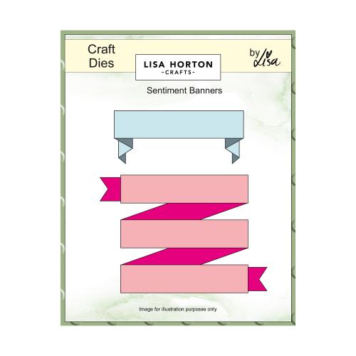 Lisa Horton Crafts Craft Dies Sentiment Banners (LHCCD312)