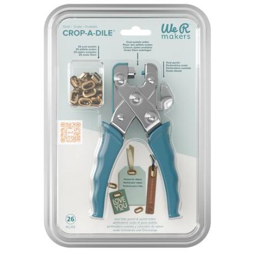 We R Oval Crop-A-Dile-Includes 25 Eyelets - Postage as per Actual