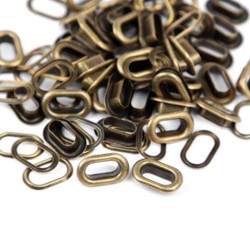 We R Crop-A-Dile Oval Eyelets-Copper 50pc