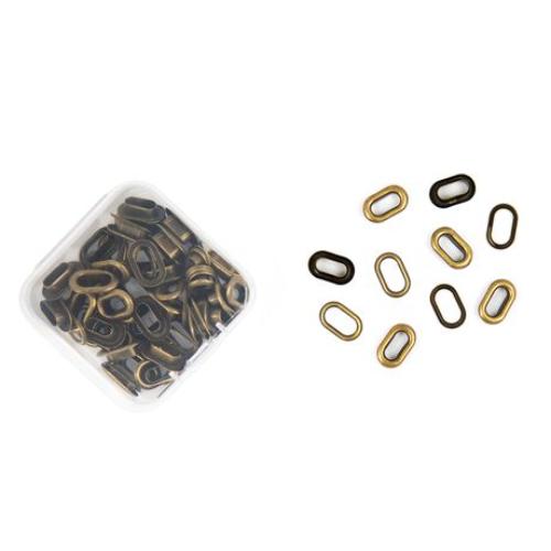 We R Crop-A-Dile Oval Eyelets-Copper 50pc