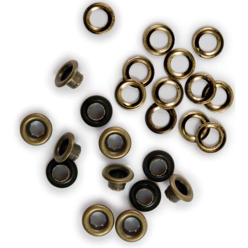We R Eyelets & Washers Standard Brass 60/Pkg