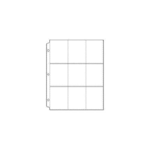 We R Ring Photo Sleeves 8.5"X11" 10/Pkg Baseball Card