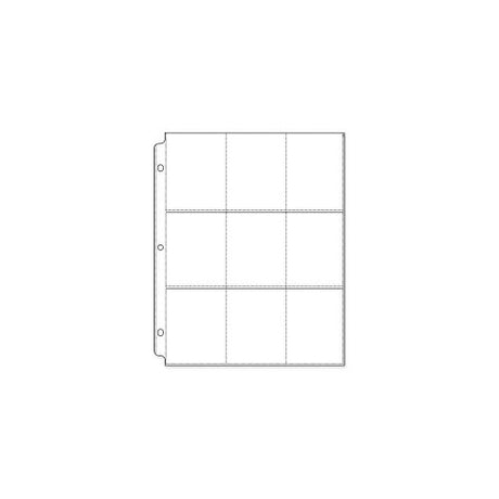 We R Ring Photo Sleeves 8.5"X11" 10/Pkg Baseball Card