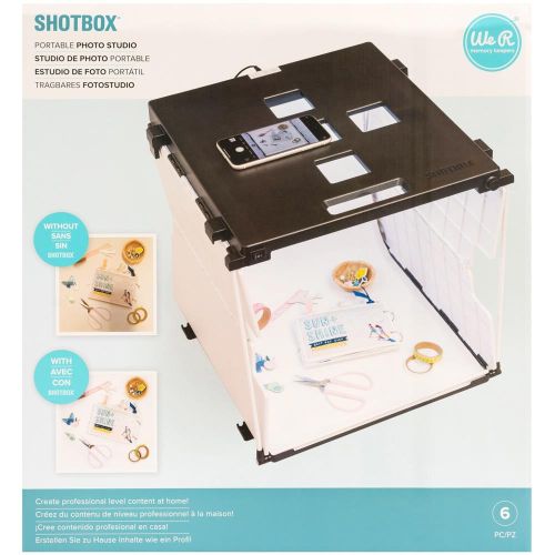 We R Memory Keepers ShotBox Photo Studio Kit - Postage as per Actual