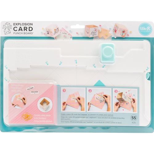 We R Memory Keepers Explosion Card Punch Board - Postage as pe Actual