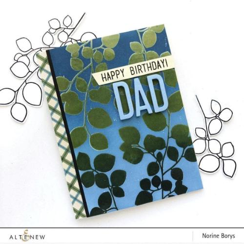 Altenew - Green Fields with Permanent Black Crisp Dye Ink Mini Cube Set