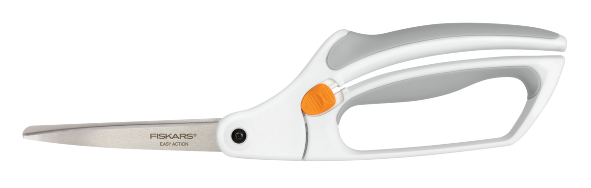 Fiskars Scissors EasyAction Softgrip 26cm White