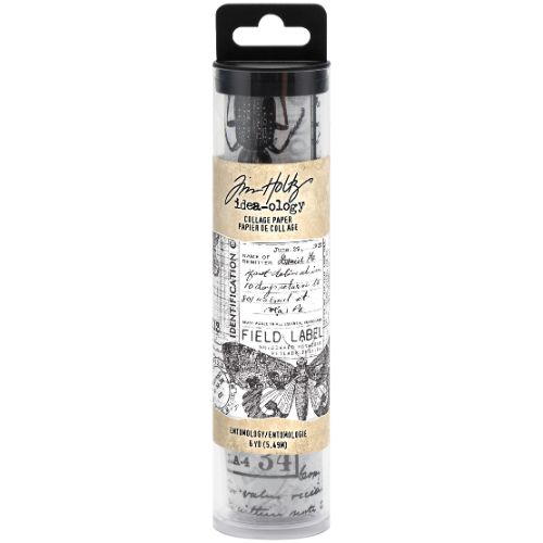 Idea-Ology Collage Paper 6"X6yds-Entomology