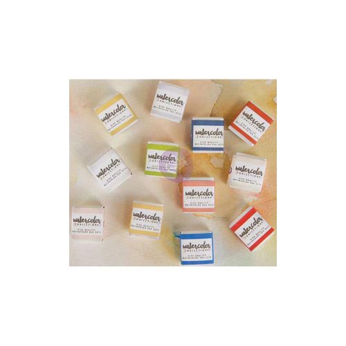 Prima Watercolor Confections Watercolor Pans 12/Pkg Decadent Pies