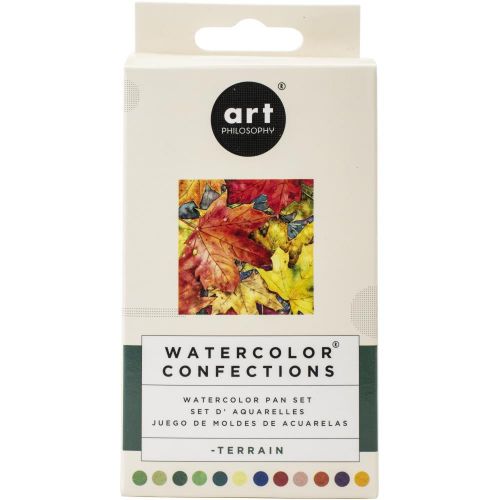 Prima Watercolor Confections Watercolor Pans 12/Pkg Terrain