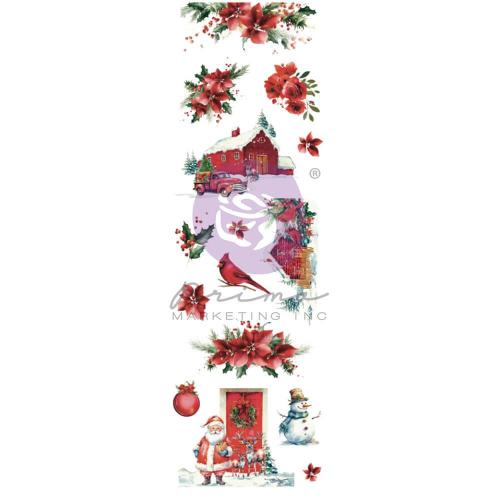 Prima Marketing From The North Pole Sticker Roll-2 Meters, 15 Designs