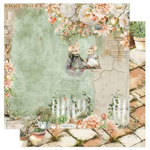Prima Marketing - Homegrown Collection 12x12 Paper Pad - Postage as per Actual