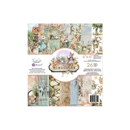 Prima Marketing - Homegrown Collection 6x6 Paper Pad