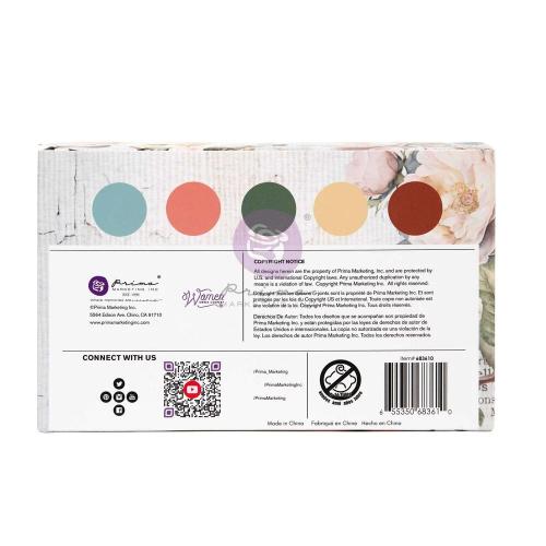 Prima Marketing - Homegrown Collection Acrylic Paint Pack - Color Chronicles - 5 colors x 2 fl oz each - Postage as per Actual