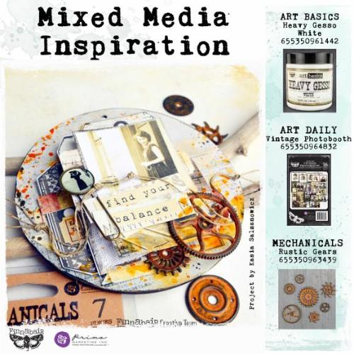 Finnabair Metal Embellishments-Rustic Gears