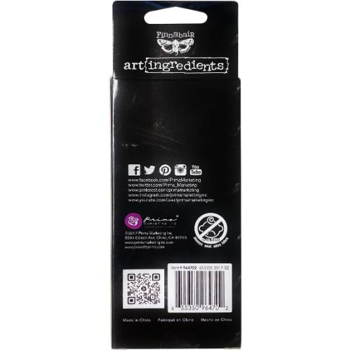 Finnabair Art Ingredients Micro Beads 6/Pkg-Metallic
