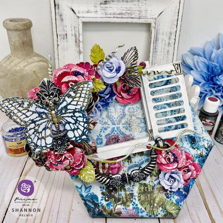 Prima Finnabair Art Alchemy Liquid Acrylic Paint - Crimson