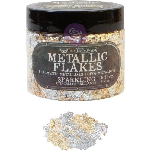 Finnabair Art Ingredients Metallic Flakes 150ml - Sparkling