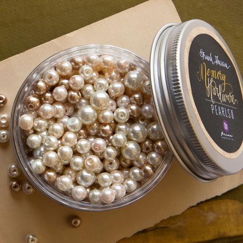 Prima Marketing - Memory Hardware Glass Pearls Set 2