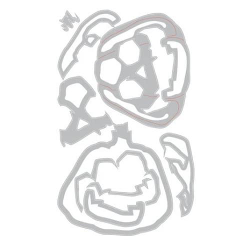 Sizzix Thinlits Die by Tim Holtz Layered Jack-o-Lantern (10pcs) (662373)