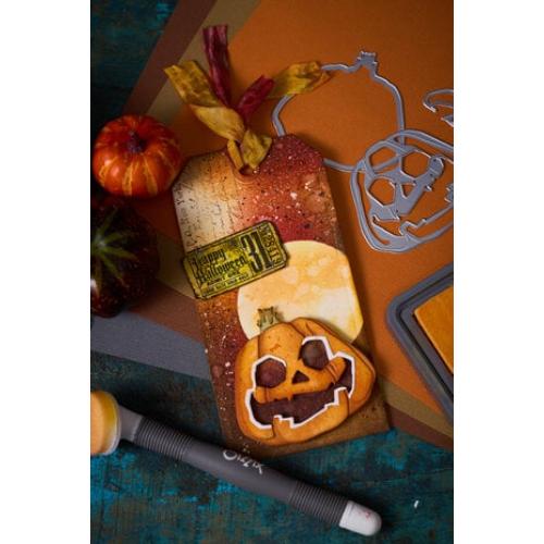 Sizzix Thinlits Die by Tim Holtz Layered Jack-o-Lantern (10pcs) (662373)