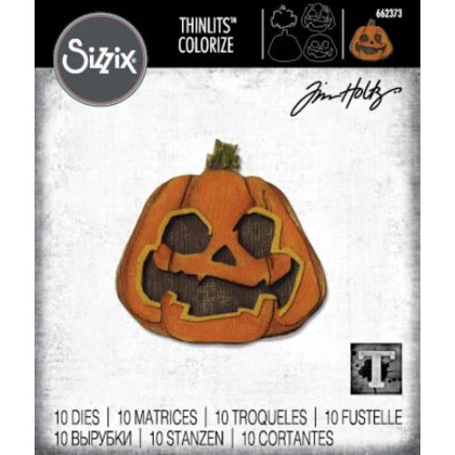 Sizzix Thinlits Die by Tim Holtz Layered Jack-o-Lantern (10pcs) (662373)