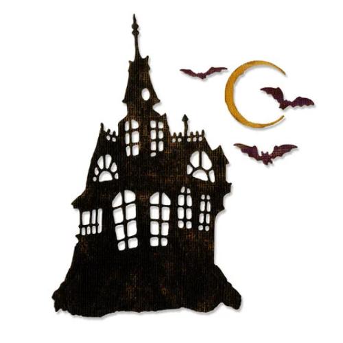 Sizzix Thinlits Die by Tim Holtz Haunted House (3pcs) (662378)