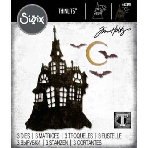Sizzix Thinlits Die by Tim Holtz Haunted House (3pcs) (662378)
