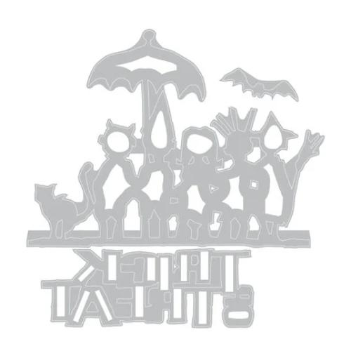 Sizzix Thinlits Die by Tim Holtz Trick-or-Treat (3pcs) (662384)