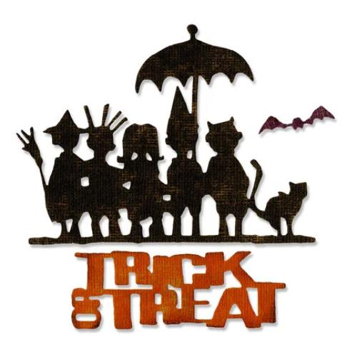 Sizzix Thinlits Die by Tim Holtz Trick-or-Treat (3pcs) (662384)