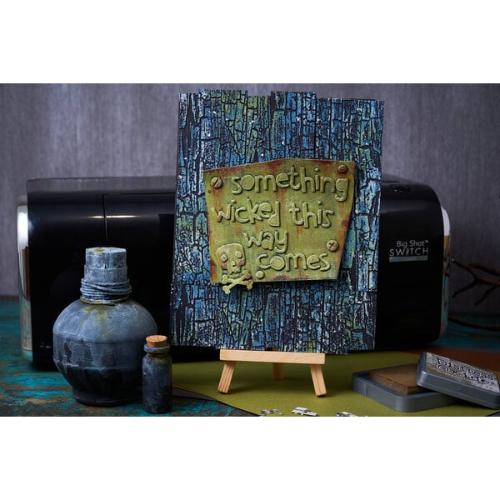 Sizzix Thinlits Die by Tim Holtz Alphanumeric Cutout Lower (3/4"Tall) (102pcs) (663074)