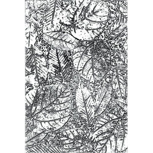 Sizzix - 3-D Texture Fades Embossing Folder Foliage by Tim Holtz