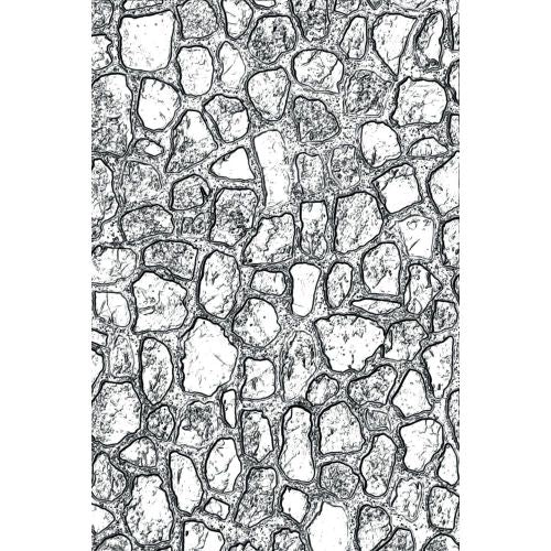 Sizzix 3-D Texture Fades Embossing Folder - Mini Cobblestone by Tim Holtz