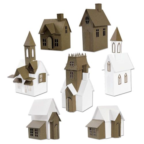 Sizzix Thinlits Dies - Village Collection by Tim Holtz - Postage as per Actual
