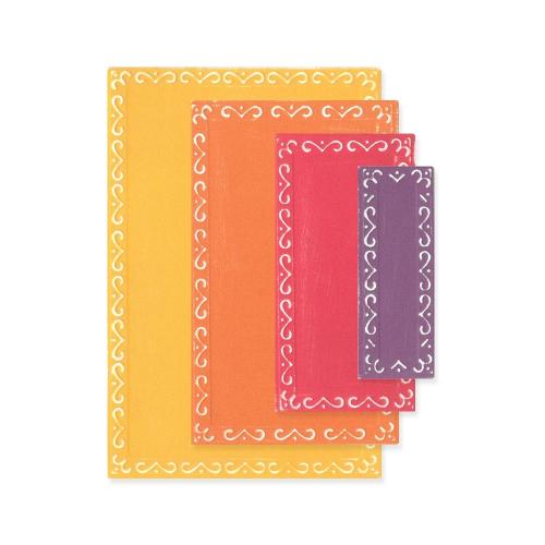 Sizzix Framelits by Stacey Park Fanciful Framelits Renee Deco Rectangles