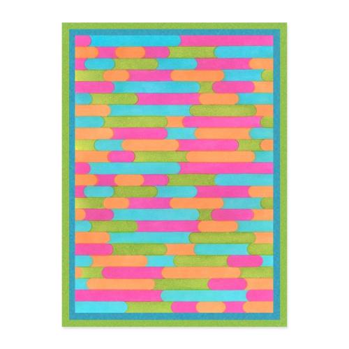 Sizzix A6 Layered Cosmopolitan Stencils By Stacey Park 4/Pkg Downtown