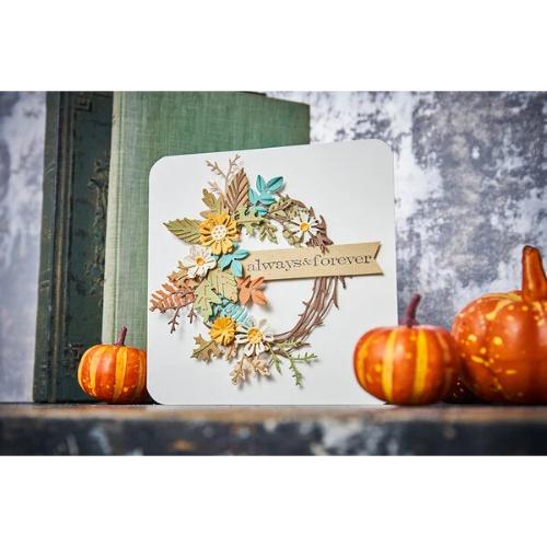 Sizzix Thinlits Die by Tim Holtz Vault Foliage Wreath (14pcs)