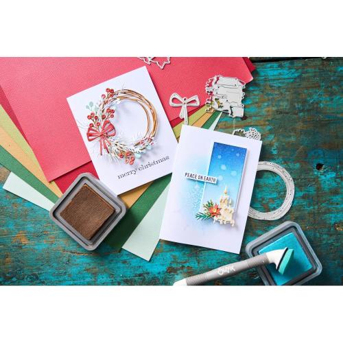 Sizzix Thinlits Die Set Vault Festive Wreath by Tim Holtz